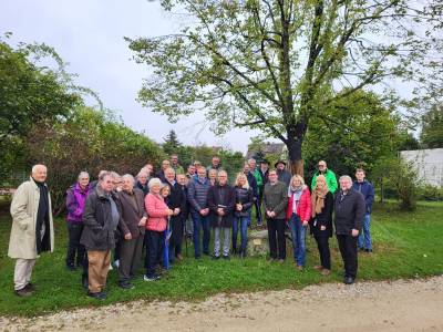 Tag der Deutschen Einheit an der Einheitslinde in Pegnitz 2024