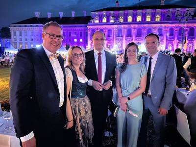 Stefan, Sandra, Christof und Eva