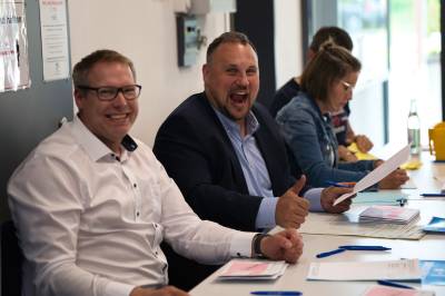 Julian Hofmann und Stefan Krieg